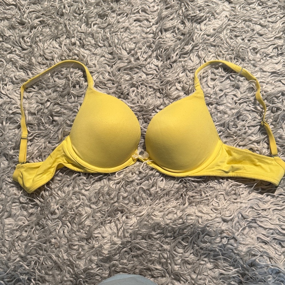 Yellow Women's Bra